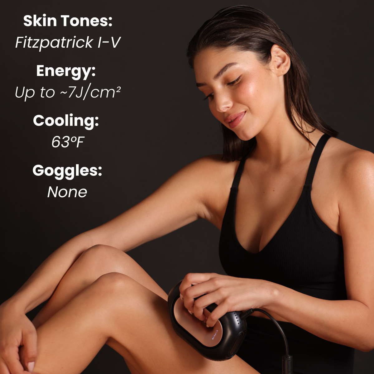 Depilación con IPL Sensilight™ enfriada con hielo