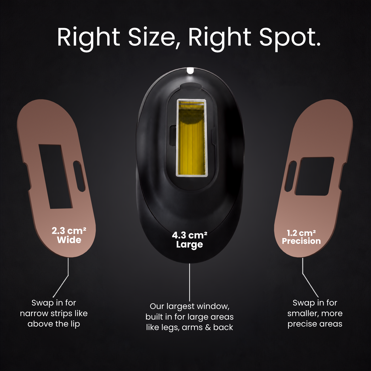 Depilación con IPL Sensilight™ enfriada con hielo